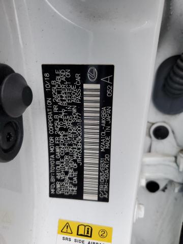 JTHY3JBH3K2001877 Lexus UX 200