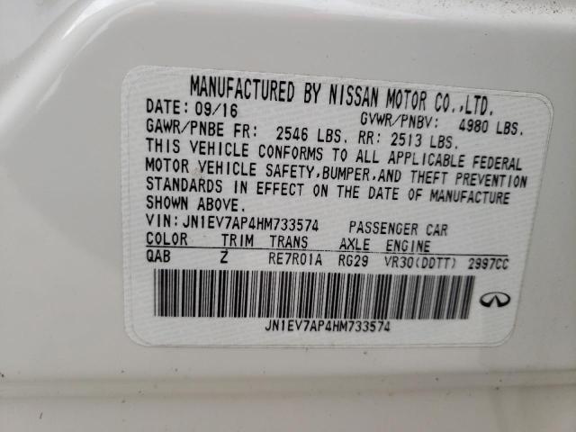 JN1EV7AP4HM733574 Infiniti Q50 Premium