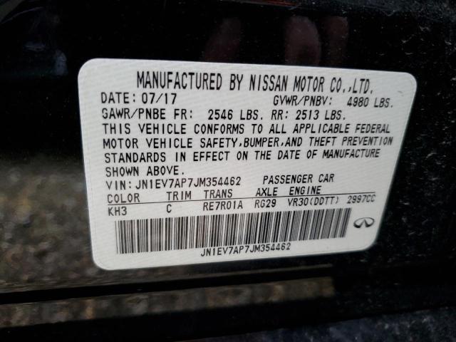 JN1EV7AP7JM354462 Infiniti Q50 LUXE
