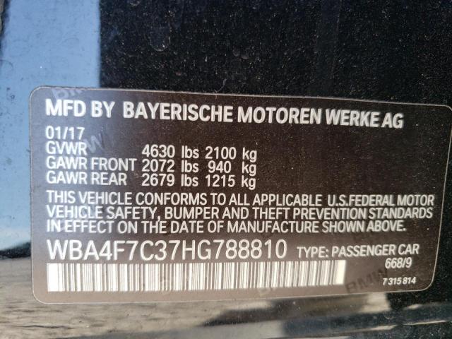 WBA4F7C37HG788810 BMW 430i Gran Coupe