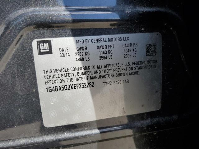 1G4GA5G3XEF252282 Buick Lacrosse