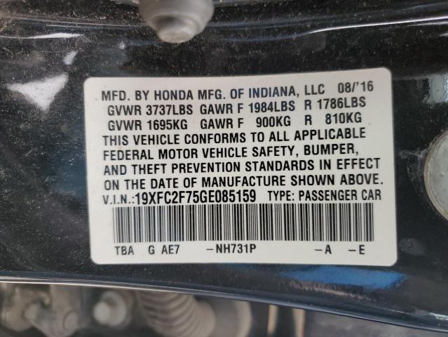 19XFC2F75GE085159 Honda CIVIC EX