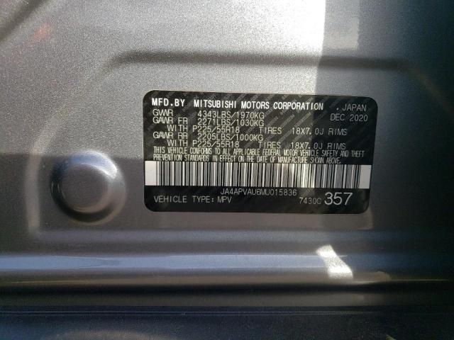 JA4APVAU6MU015836 Mitsubishi Outlander Sport Se