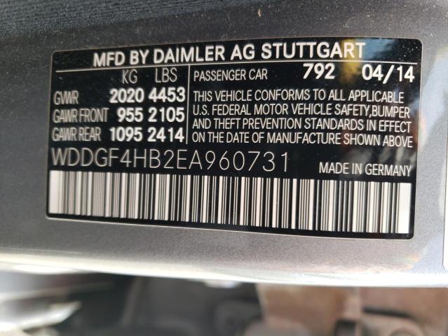 WDDGF4HB2EA960731 Mercedes-Benz C 250