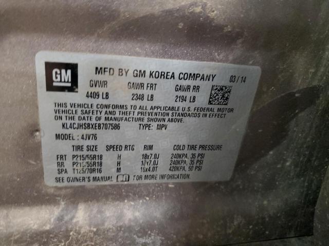 KL4CJHSBXEB707586 Buick Encore Premium