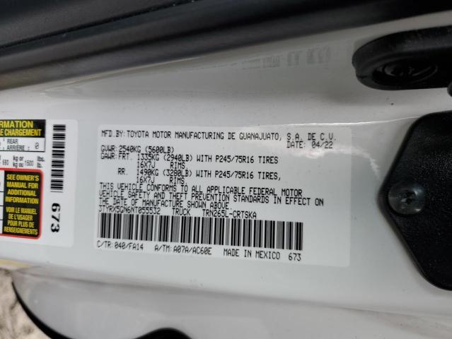 3TYRX5GN6NT055532 Toyota Tacoma Access Cab