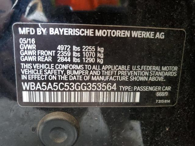 WBA5A5C53GG353564 BMW 528 I