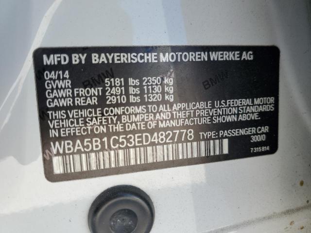 WBA5B1C53ED482778 BMW 535 I