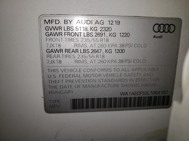 WA1AECF32L1054157 Audi Q3 PREMIUM