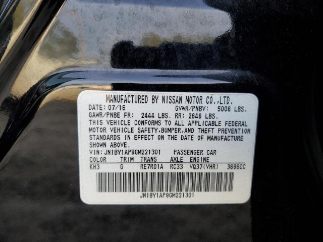 JN1BY1AP9GM221301 Infiniti Q70 3.7