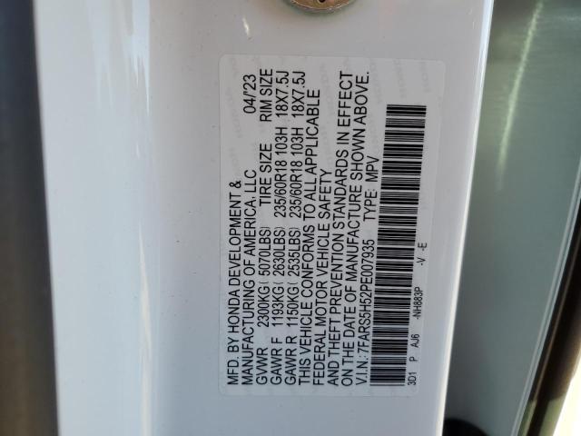 7FARS5H52PE007935 Honda Cr-v Sport