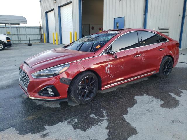 Auction sale of the 2018 Hyundai Sonata Sport, vin: 5NPE34AB7JH679483, lot number: 42827254