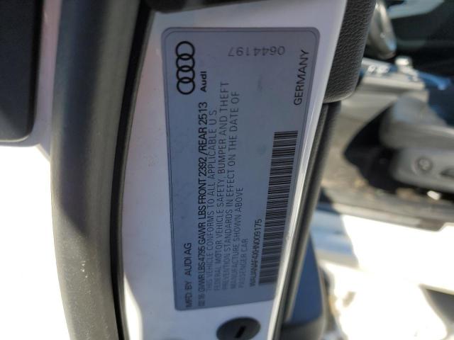 WAUANAF4XHN009175 Audi A4 PREMIUM