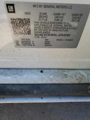 5GAEVCKWXLJ254292 Buick Enclave Avenir