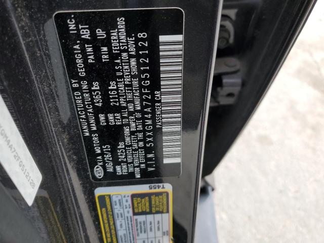 5XXGM4A72FG512128 KIA Optima Lx