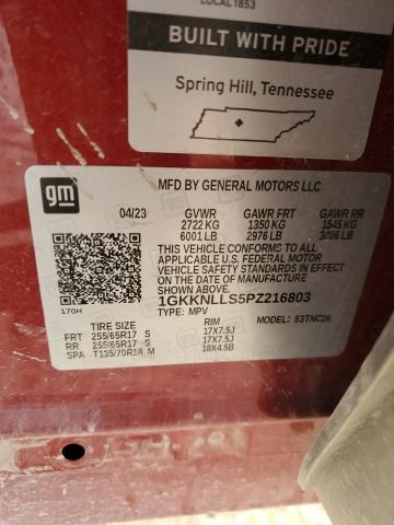 1GKKNLLS5PZ216803 GMC Acadia At4