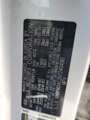 KNDPM3AC2H7240490 KIA Sportage Lx