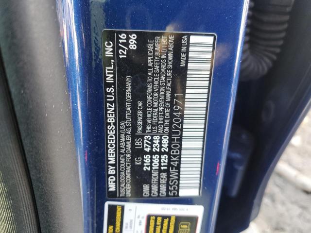 55SWF4KB0HU204971 Mercedes-Benz C 300 4matic