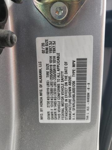 5FNRL6H96LB051206 Honda Odyssey Elite