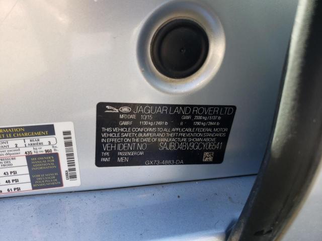 SAJBD4BV9GCY06541 Jaguar XF PREMIUM