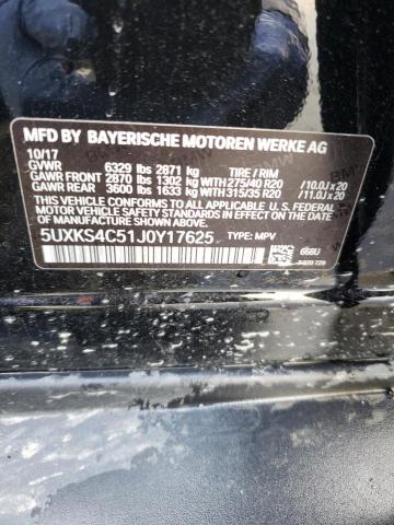 5UXKS4C51J0Y17625 BMW X5 Xdrive35d