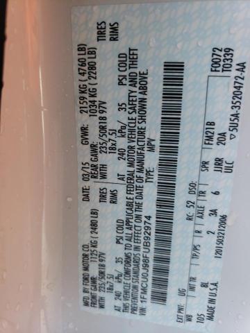 1FMCU0J98FUB92974 Ford Escape Titanium