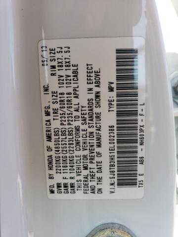 5J8TB3H51EL002386 Acura Rdx Technology