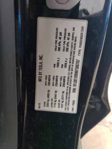 5YJ3E1EB9KF388767 Tesla MODEL 3