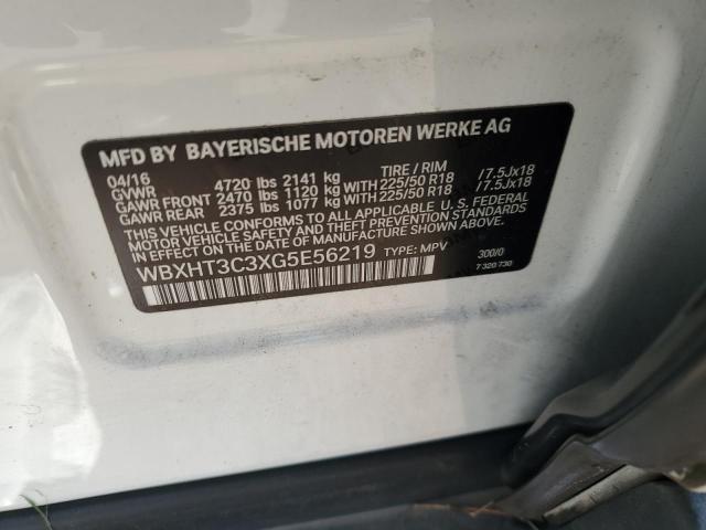 WBXHT3C3XG5E56219 BMW X1 Xdrive28i