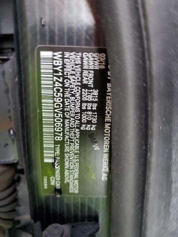WBY1Z4C59GV506978 BMW I3 REX