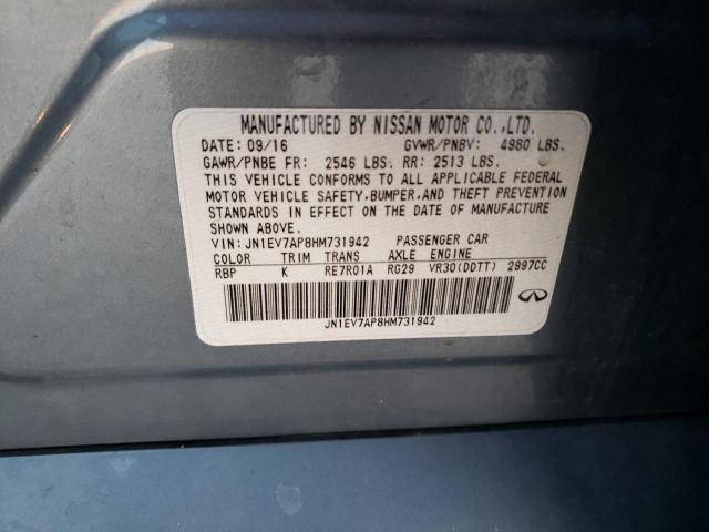 JN1EV7AP8HM731942 Infiniti Q50 Premium