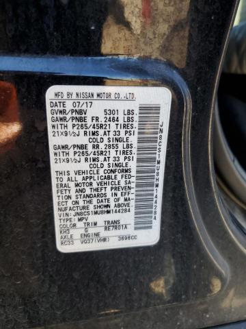 JN8CS1MU8HM144284 Infiniti QX70