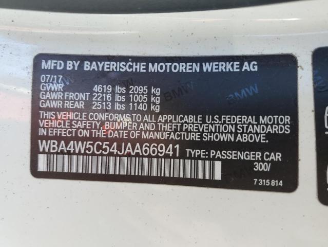WBA4W5C54JAA66941 BMW 430xi