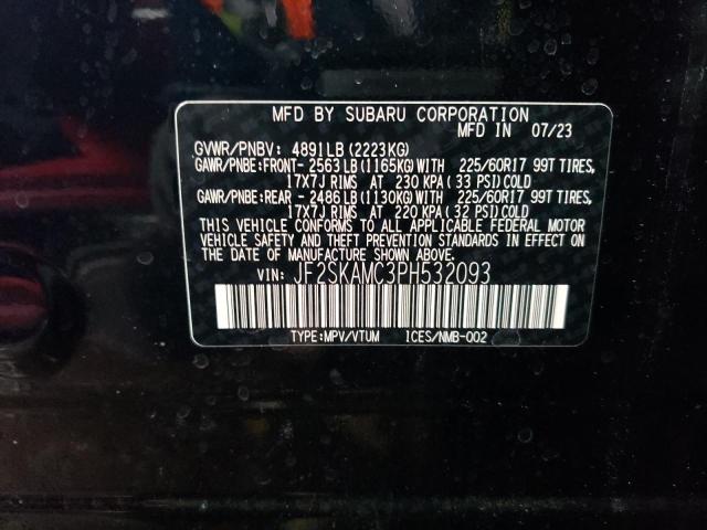 JF2SKAMC3PH532093 Subaru FORESTER W