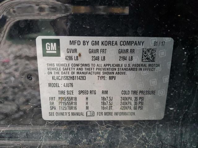 KL4CJ1SB2HB114283 Buick Encore Sport Touring