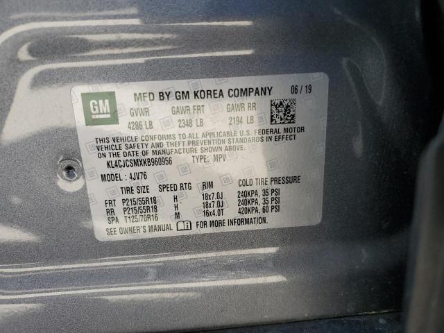 KL4CJCSMXKB960956 Buick Encore Essence