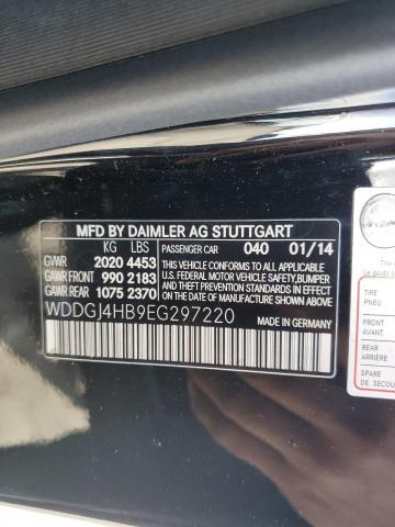 WDDGJ4HB9EG297220 Mercedes-Benz C 250