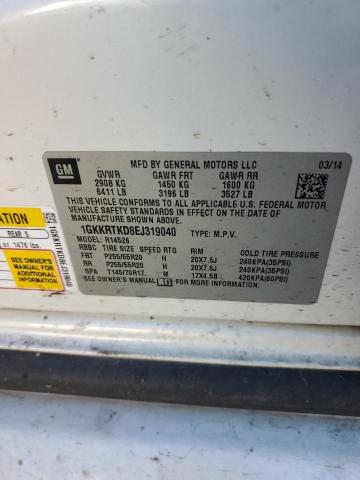 1GKKRTKD8EJ319040 GMC Acadia Denali
