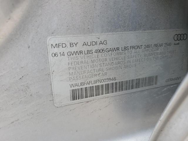 WAUBFAFL8FN003946 Audi A4 PREMIUM