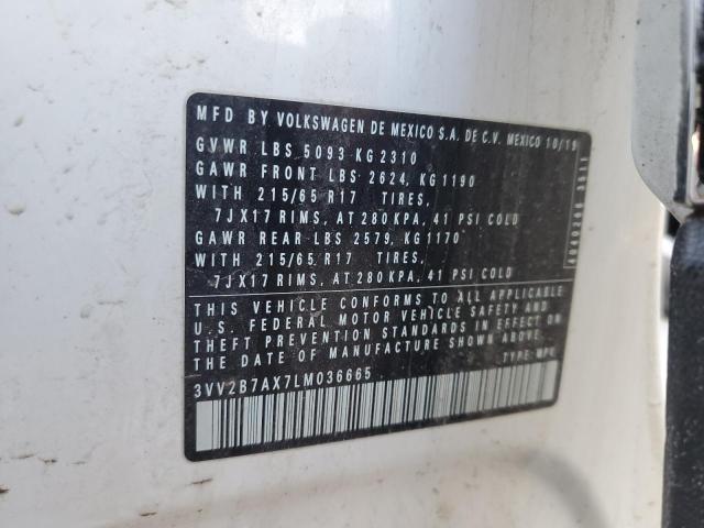 3VV2B7AX7LM036665 Volkswagen TIGUAN SE
