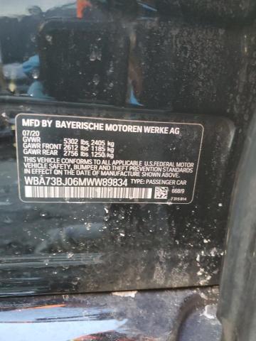 WBA73BJ06MWW89834 BMW 5 Series 540 Xi