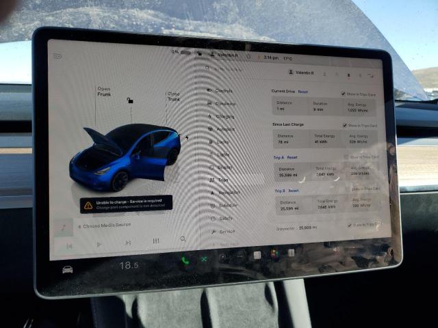 7SAYGAEE5RF003891 Tesla Model Y