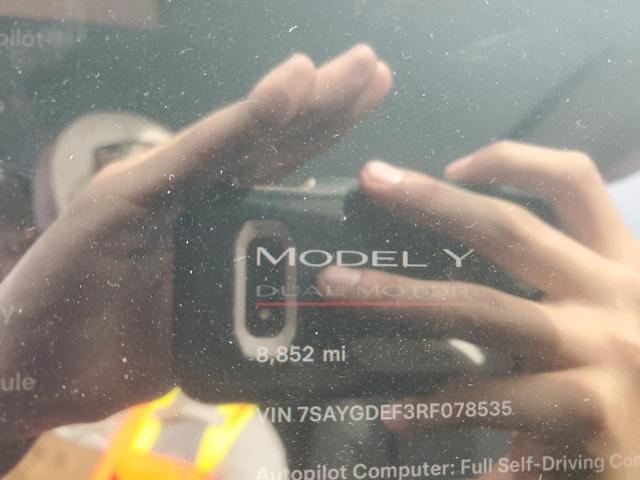 7SAYGDEF3RF078535 Tesla 2024
