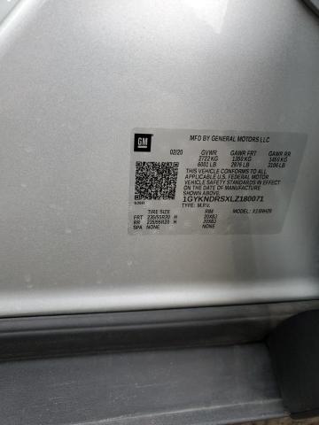 1GYKNDRSXLZ180071 Cadillac lgx