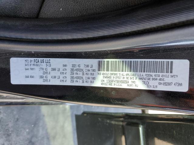 1C6SRFHT6KN566564 RAM 1500 Limit