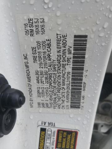 5J6RM3H35GL015799 Honda k24w9/k24v1