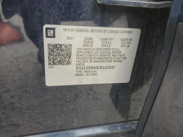 2G11Z5SA8J9123347 Chevrolet IMPALA LS