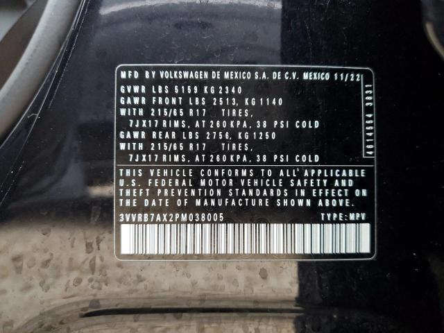 3VVRB7AX2PM038005 Volkswagen tsi