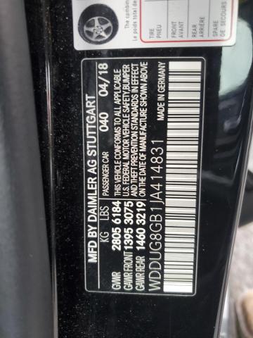 WDDUG8GB1JA414831 Mercedes-Benz m278