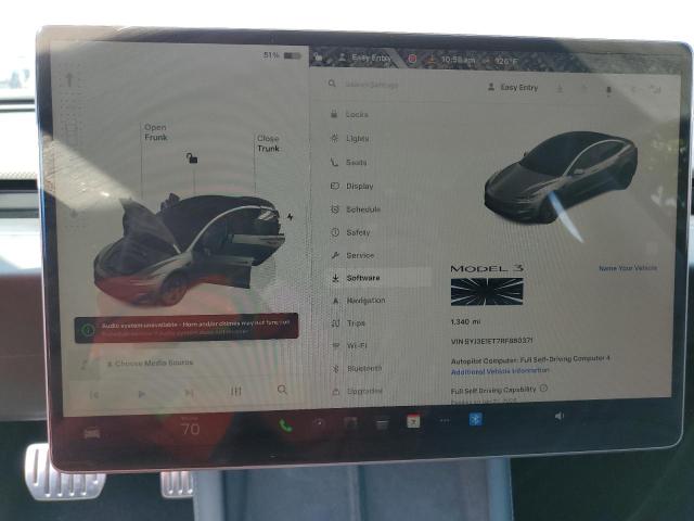 5YJ3E1ET7RF860371 Tesla MODEL 3